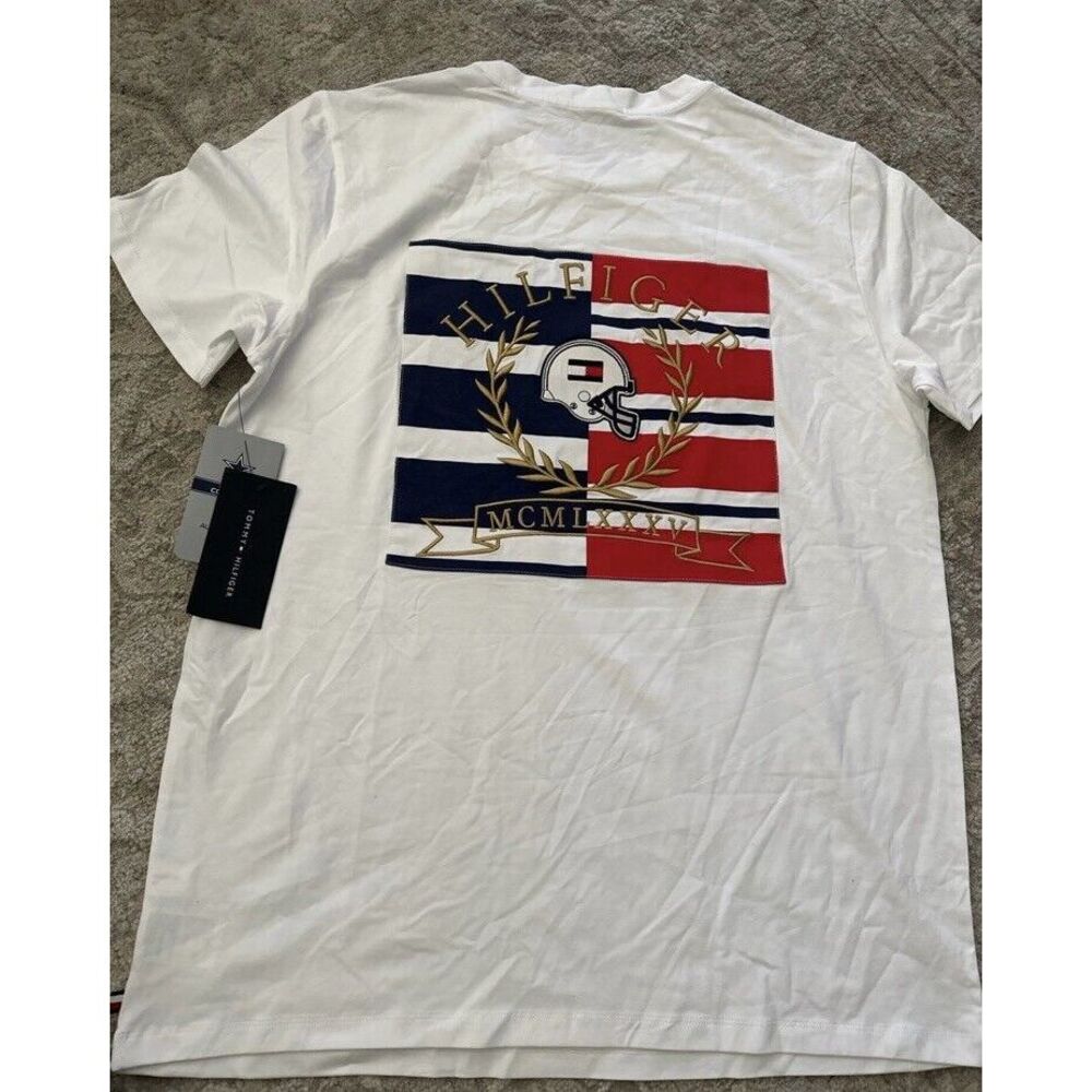 Dallas Cowboys Shirt Men's L Black Polo Short Sleeve NFL Tommy Hilfiger New - Picture 3 of 3